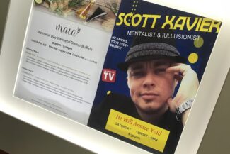 Southern Florida Magician & Mentalist flyer