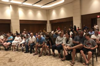 Hawks Cay Resort magician Scott Xavier's crowd