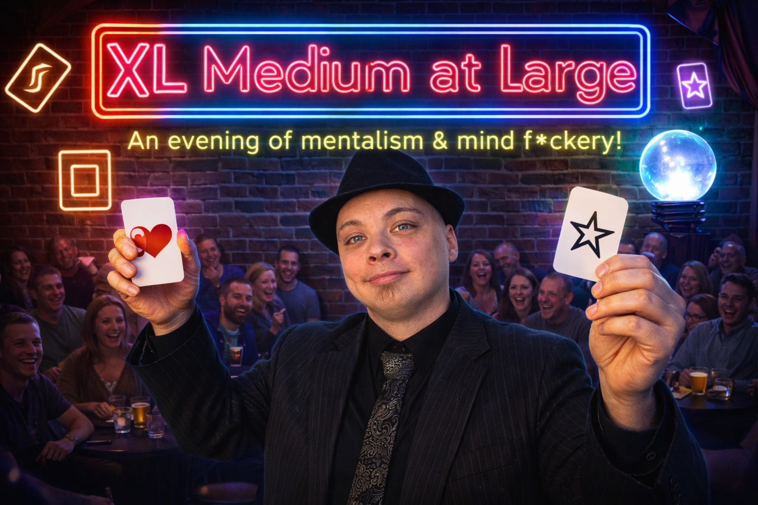 Comedy Club Mentalist Almost Psychic